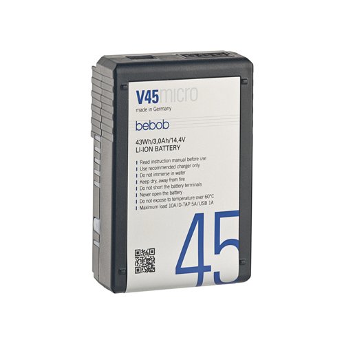 Bebob V45 Micro VMount Li Ion Battery 01