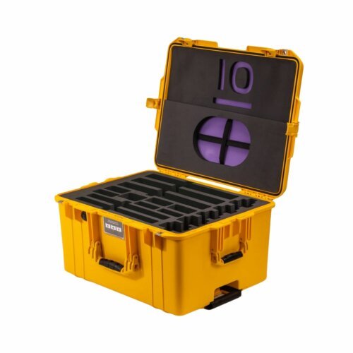 Hard Case For 3x Pro Data, 2x 16 MacBook Pros and Accessories (Yellow) Online Buy Dubai UAE 1