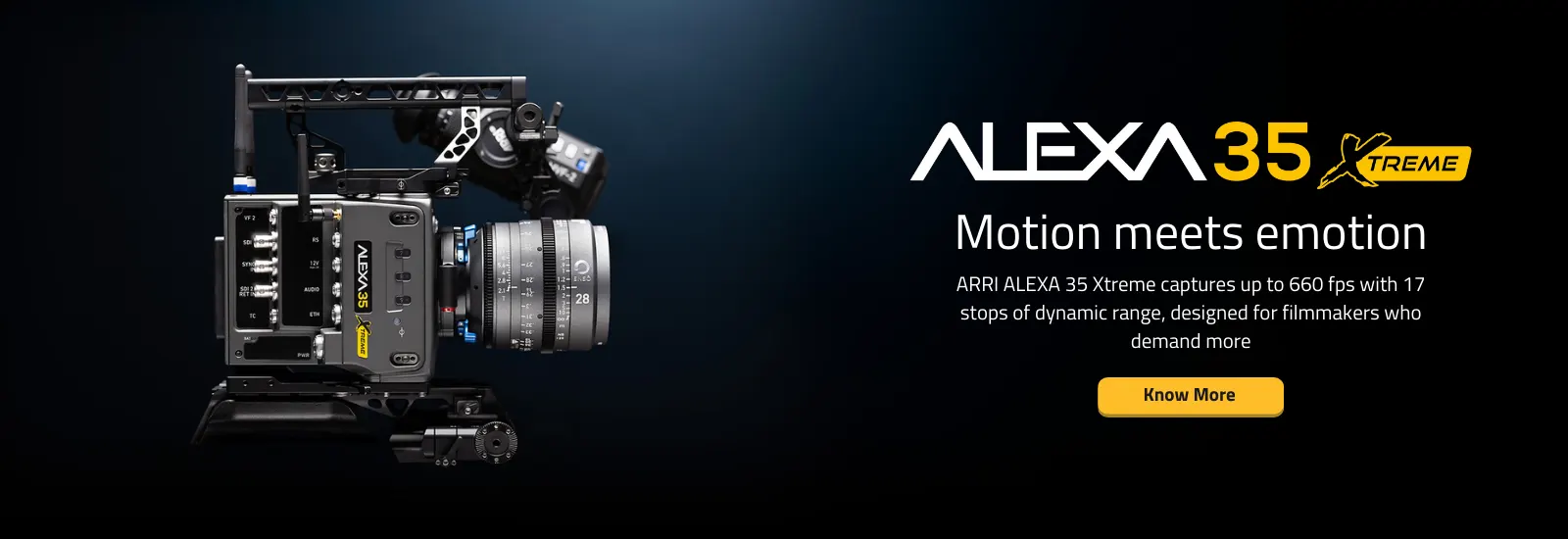 ALEXA 35 Xtreme Premium – Production Set in Dubai UAE Cineom DMCC