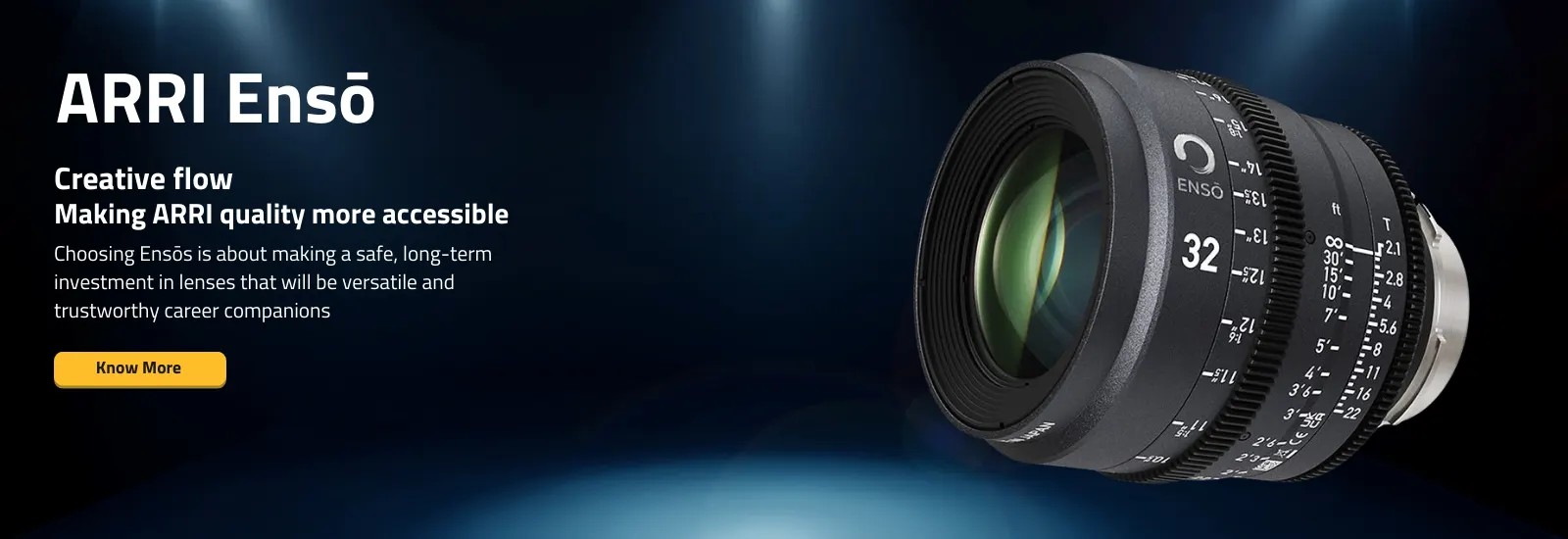 ARRI Enso Lenses Offers Cinome DMCC UAE