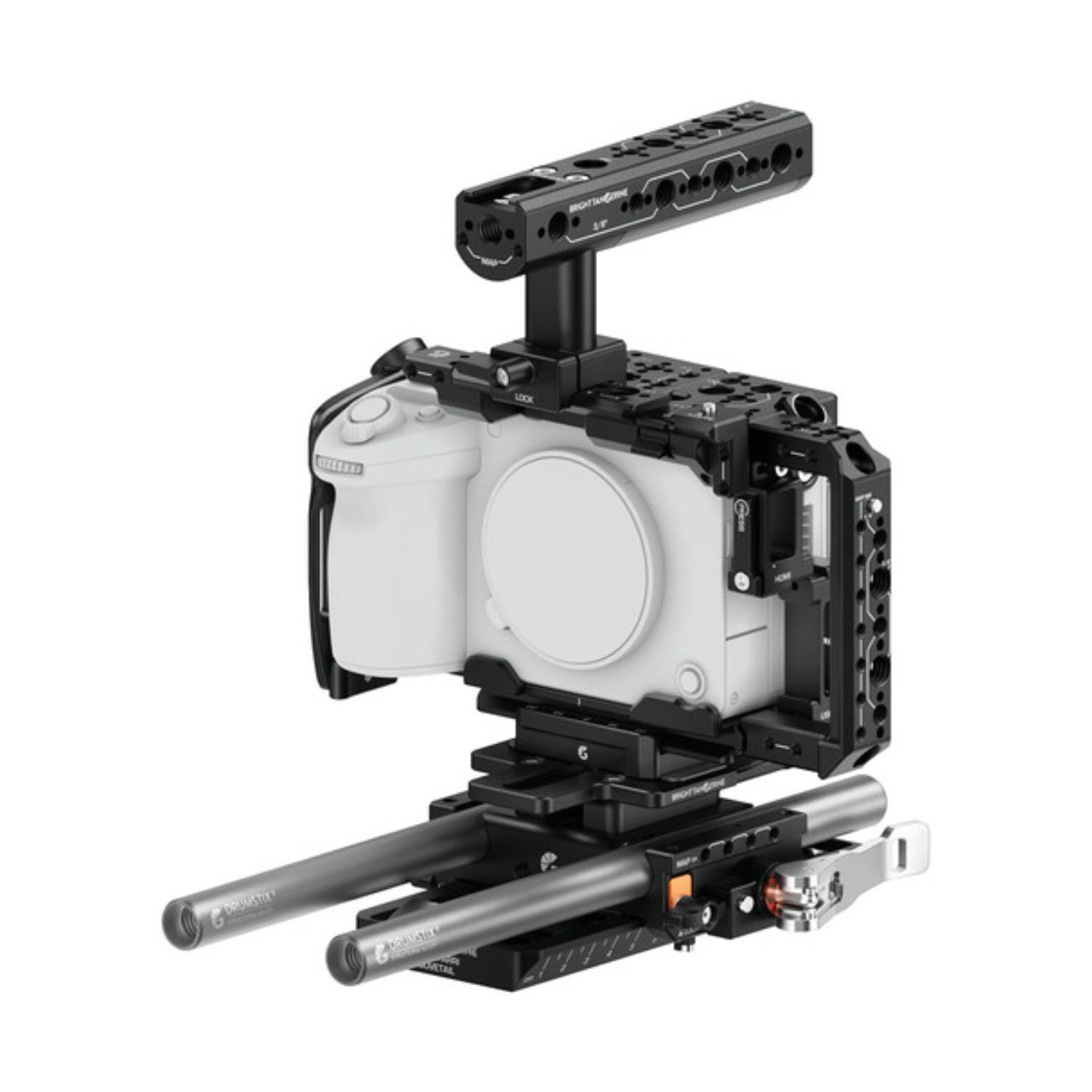 Bright Tangerine LeftField Mini Expert Kit for Sony FX5 Cinema Camera Cineom DMCC Dubai UAE (1)