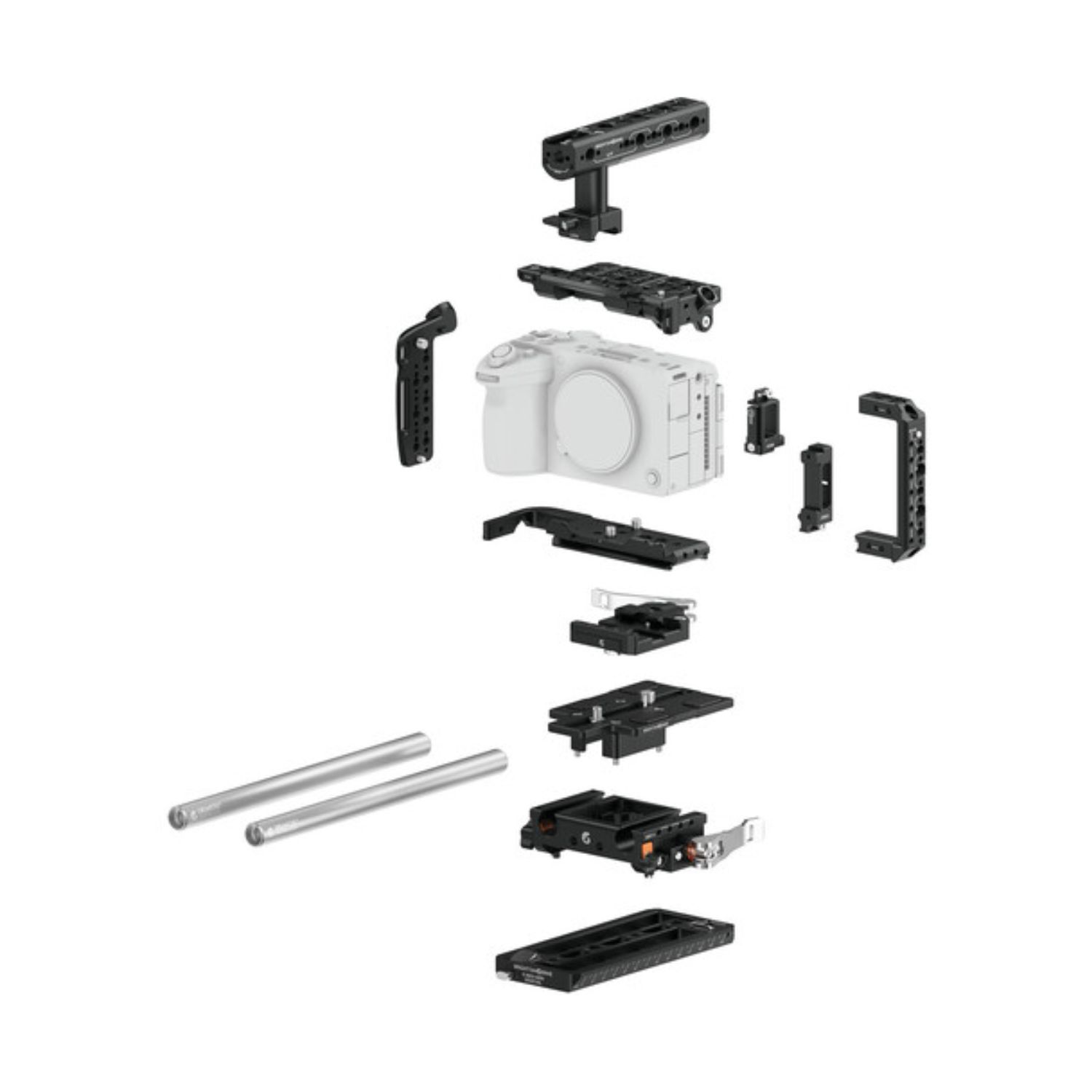 Bright Tangerine LeftField Mini Expert Kit for Sony FX5 Cinema Camera Cineom DMCC Dubai UAE (2)
