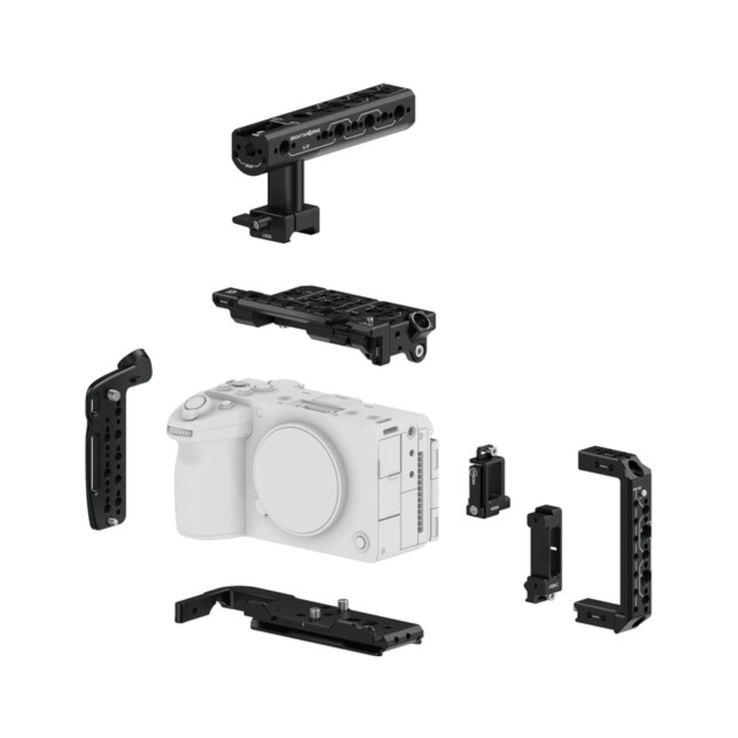 Bright Tangerine Sony FX5 Advanced Professional Camera Rigging Kit Cineom DMCC UAE Dubai (2)