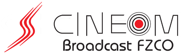 Cineom Broadcast FZCO Light Logo Web Dubai UAE