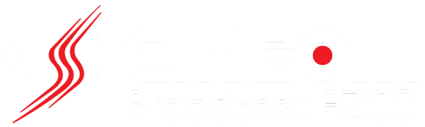 CINEOM Broadcast FZCO Liht Logo