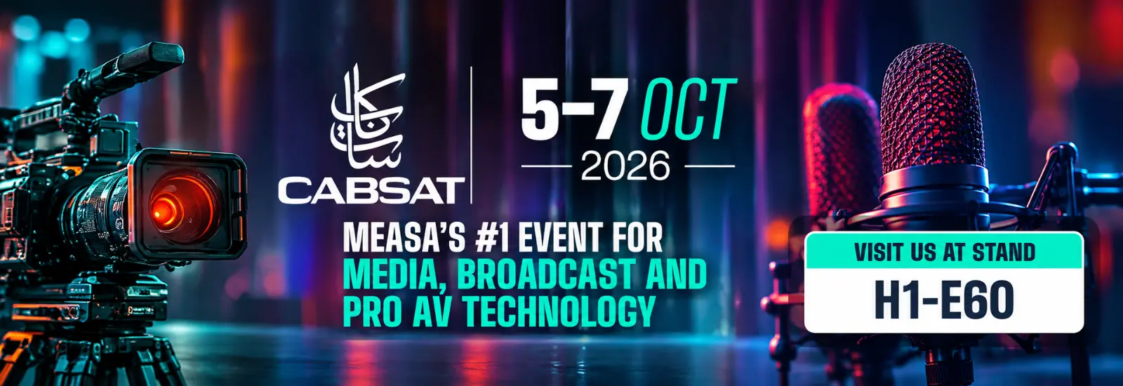 Cineom CABSAT 2026 Exhibhition
