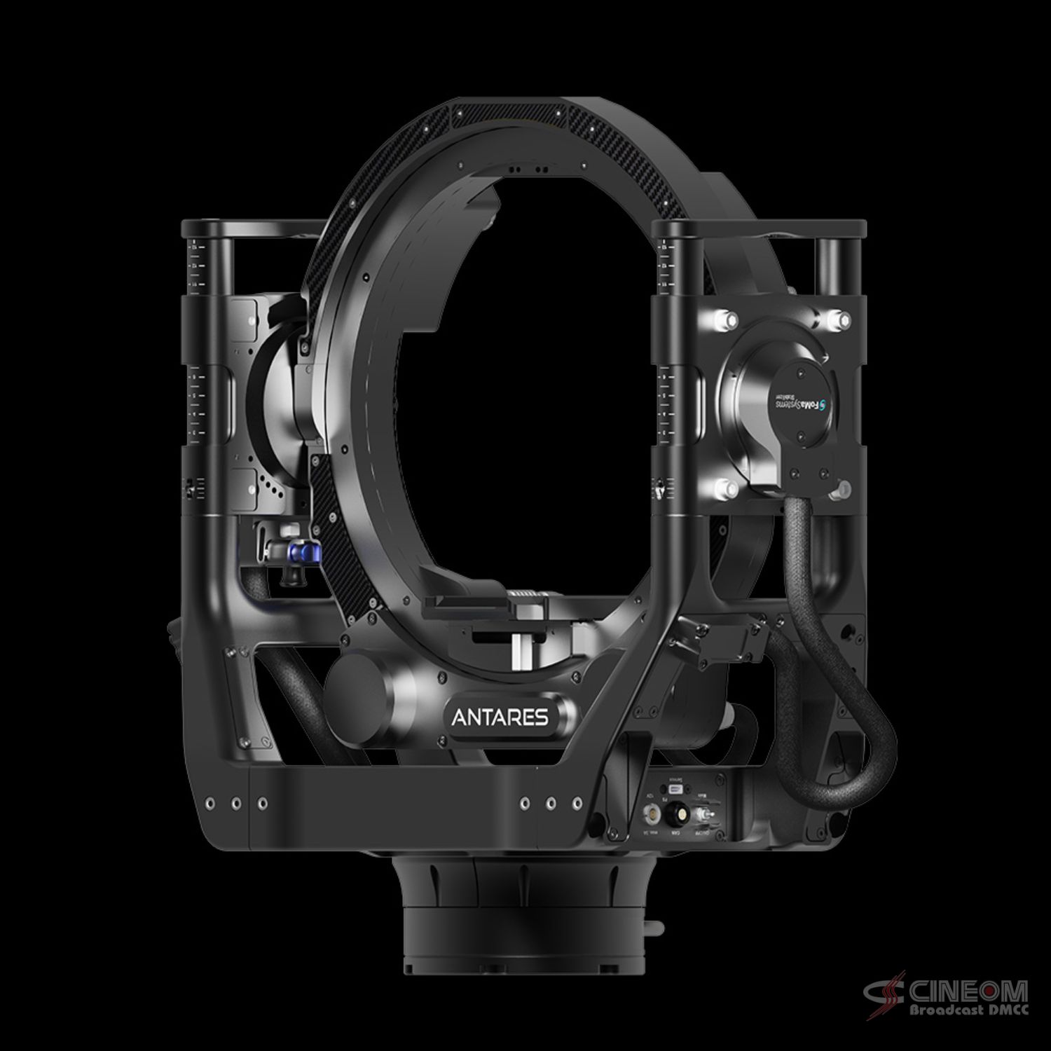 FoMa Antares 11″ Hollow Axle 3 Axis Stabilized Remote Head for Cinema