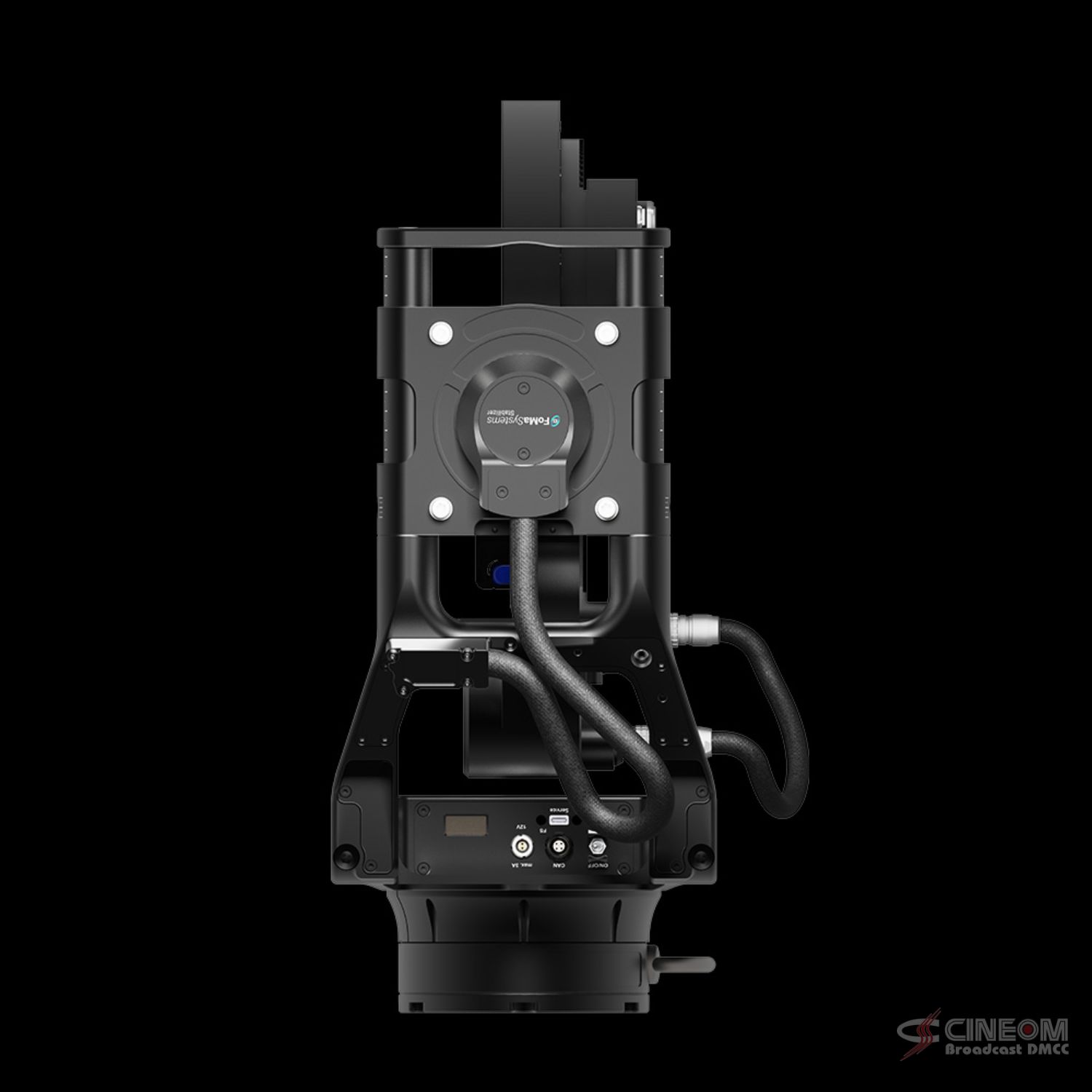 FoMa Antares 11″ Hollow Axle 3 Axis Stabilized Remote Head for Cinema