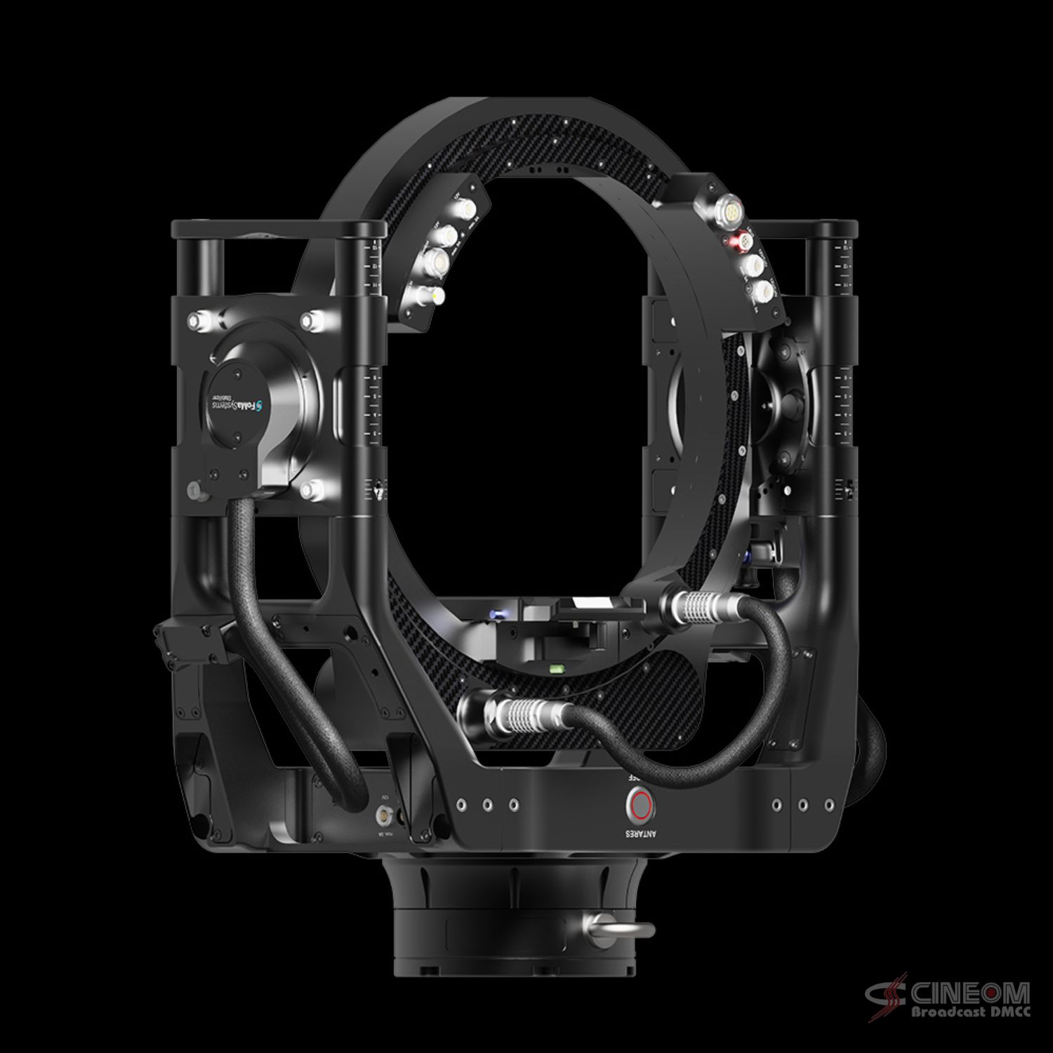 FoMa Antares 11″ Hollow Axle 3 Axis Stabilized Remote Head for Cinema