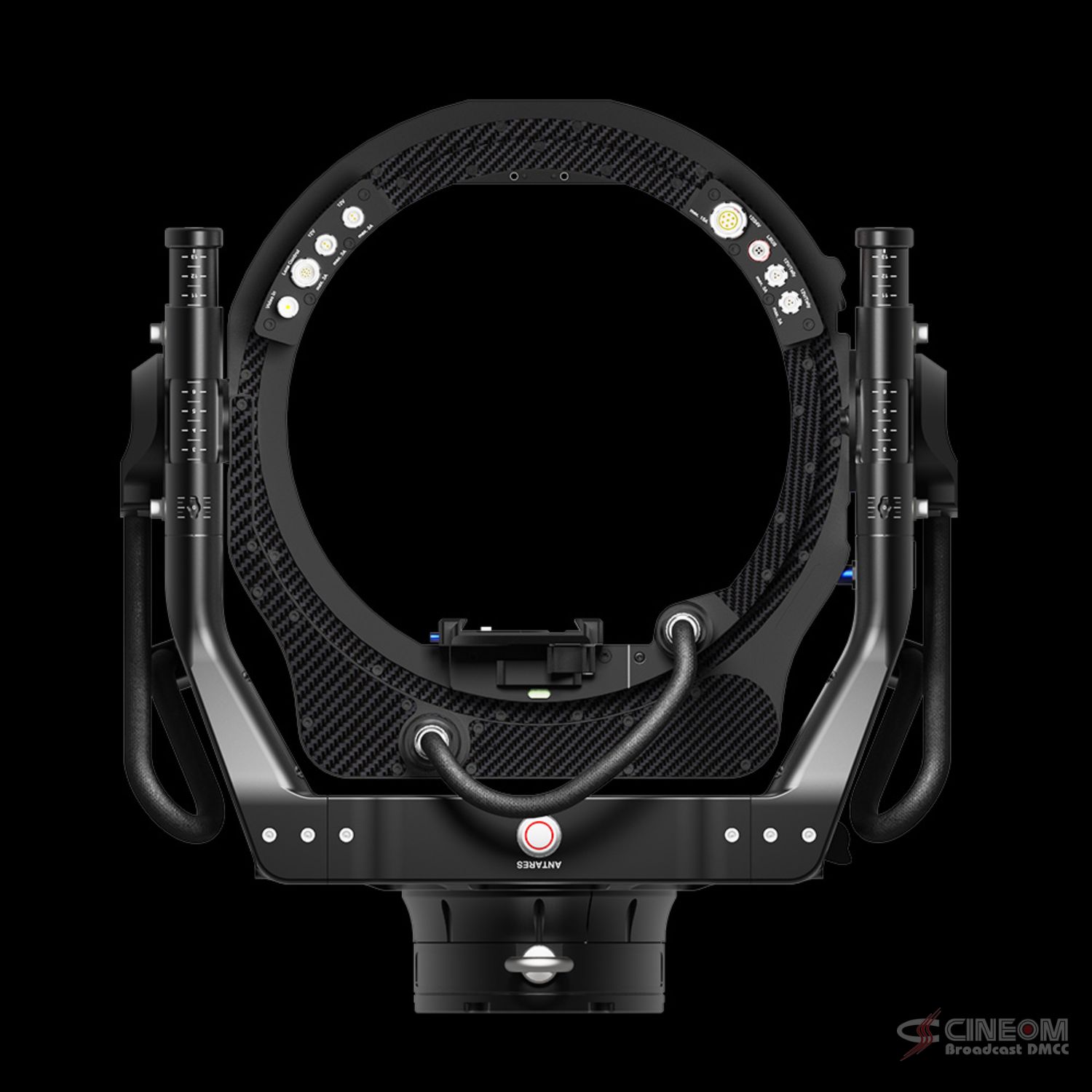 FoMa Antares 11″ Hollow Axle 3 Axis Stabilized Remote Head for Cinema