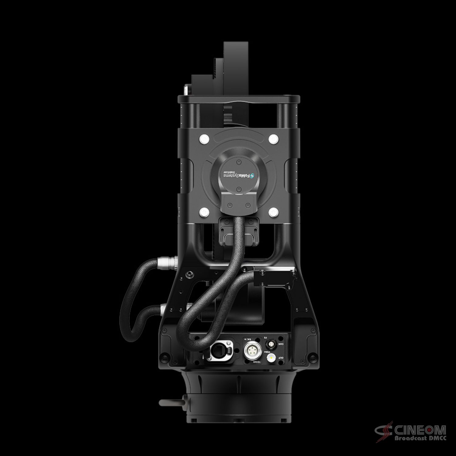 FoMa Antares 11″ Hollow Axle 3 Axis Stabilized Remote Head for Cinema