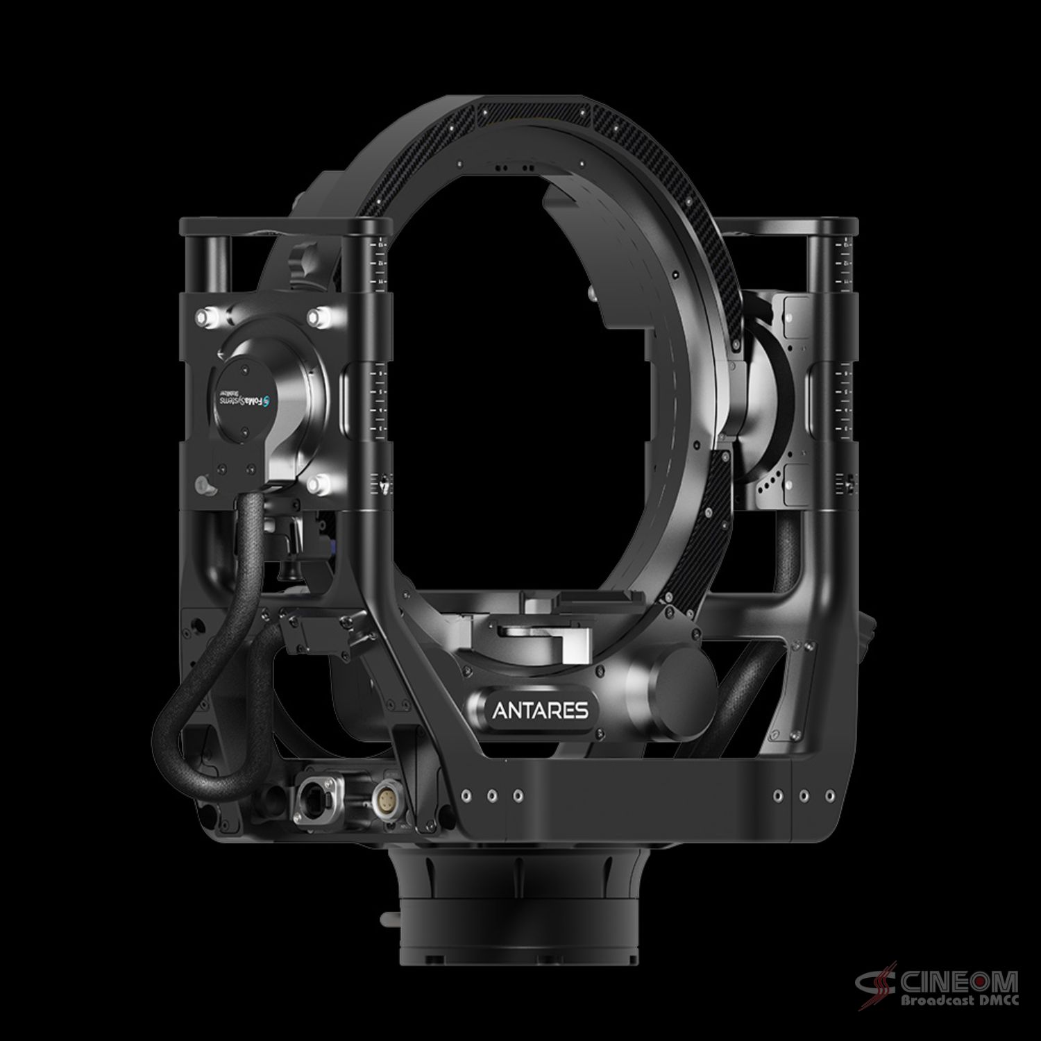 FoMa Antares 11″ Hollow Axle 3 Axis Stabilized Remote Head for Cinema