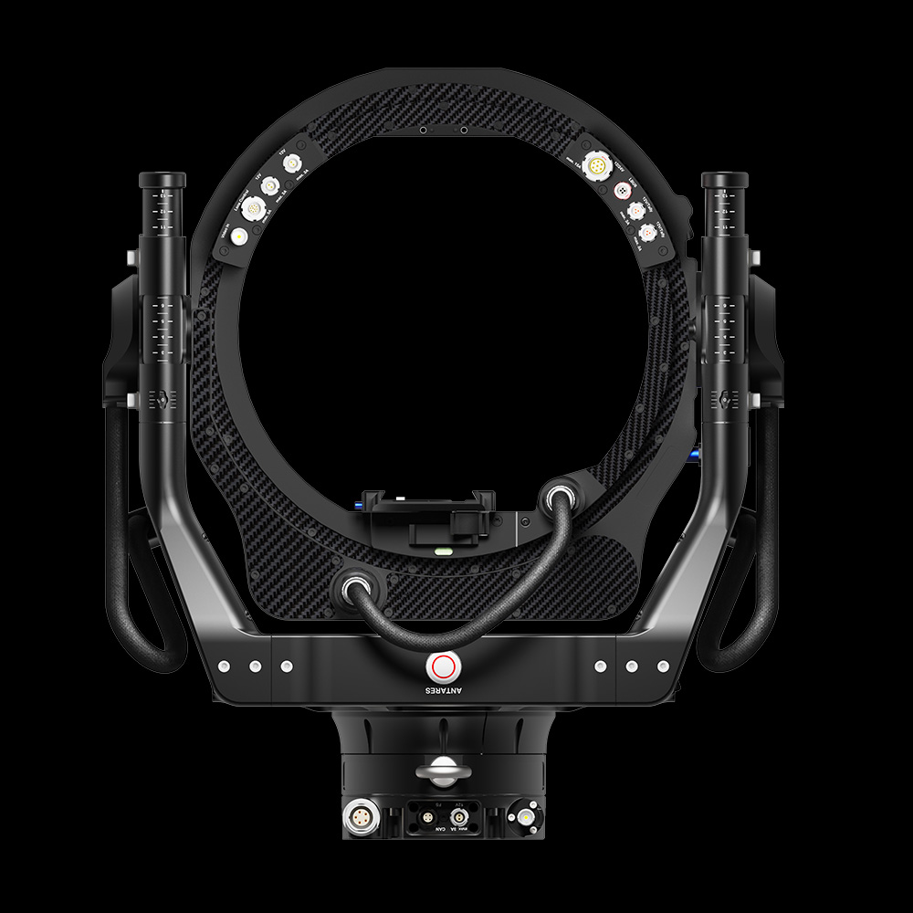 FoMa-Antares-Stabilized-Remote-Head-11-inches-Slip-Ring-Fibre-SDI-back-view FoMa Antares Stabilized Remote Head 11 inches Slip Ring Fibre SDI back view