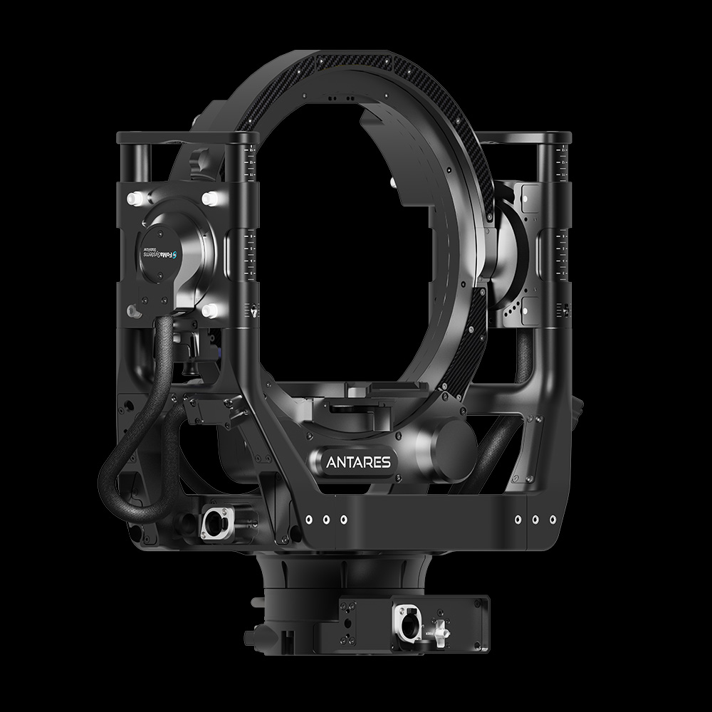 FoMa-Antares-Stabilized-Remote-Head-11-inches-Slip-Ring-Fibre-SDI-left-front-view FoMa Antares Stabilized Remote Head 11 inches Slip Ring Fibre SDI left front view