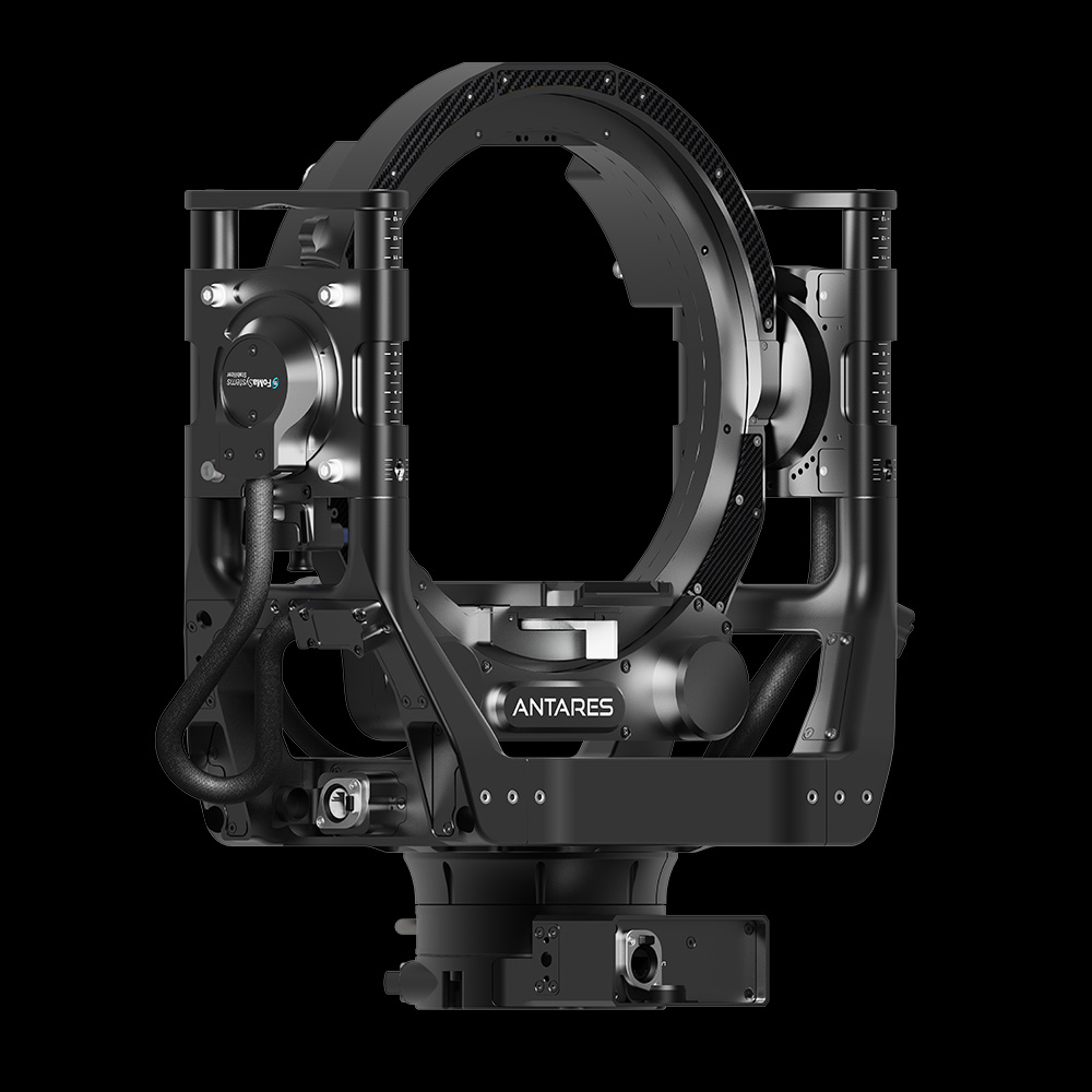 FoMa Antares Stabilized Remote Head 11 inches Slip Ring SDI right side