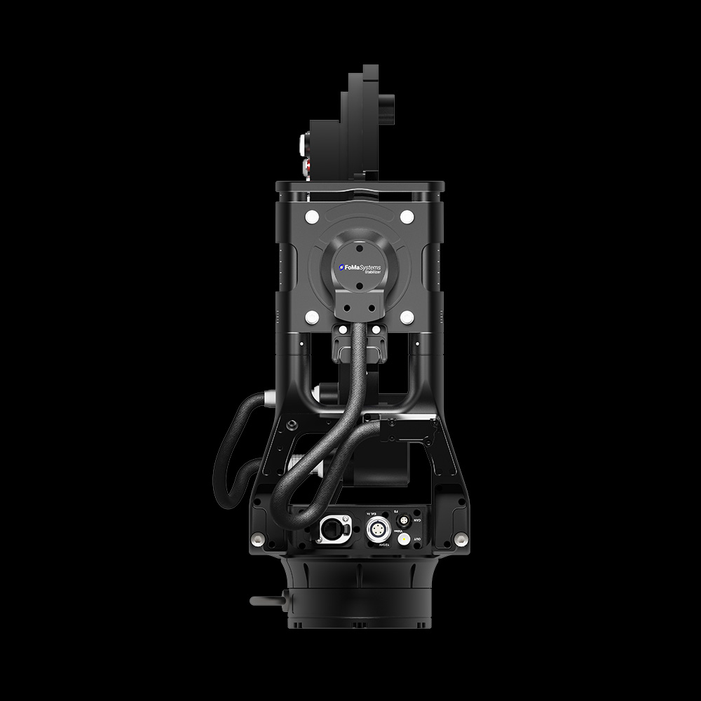 FoMa Antares Stabilized Remote Head 12 inches Hollow Axle right