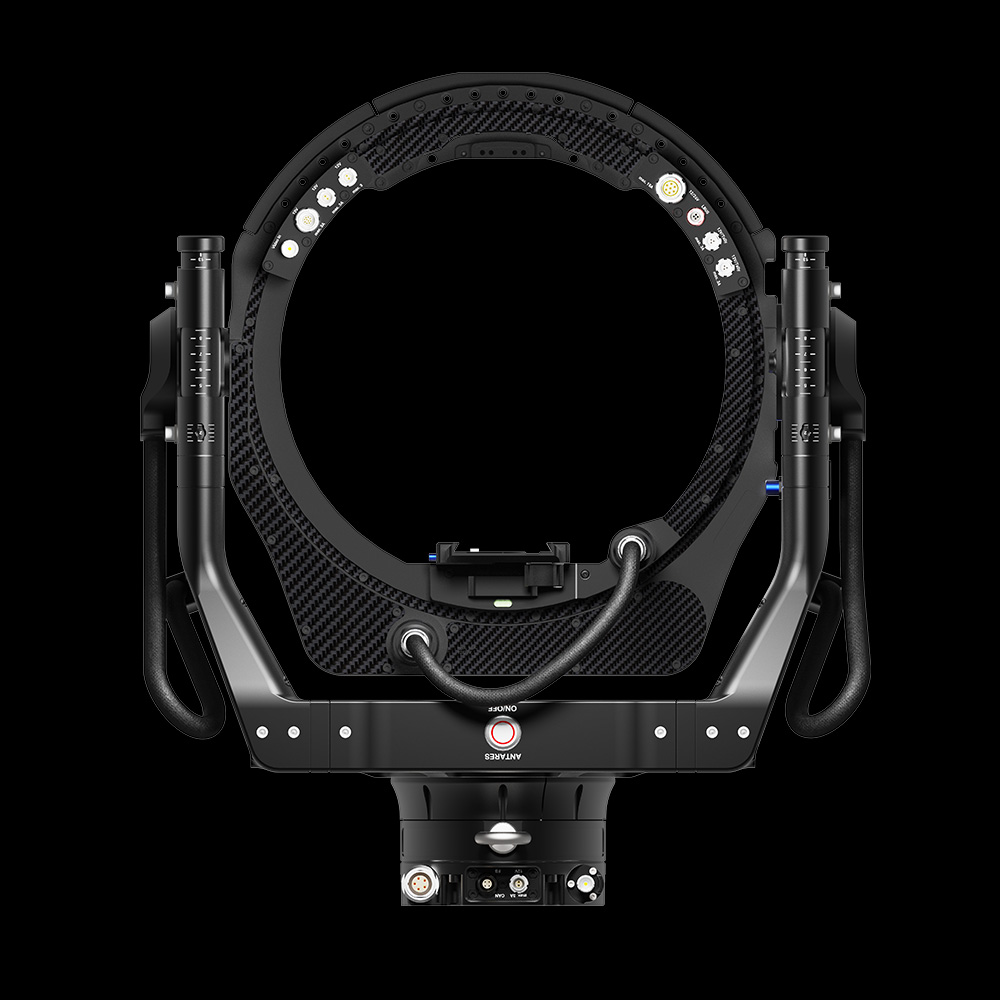 FoMa-Antares-Stabilized-Remote-Head-12-inches-Slip-Ring-Fibre-SDI-back-view FoMa Antares Stabilized Remote Head 12 inches Slip Ring Fibre SDI back view