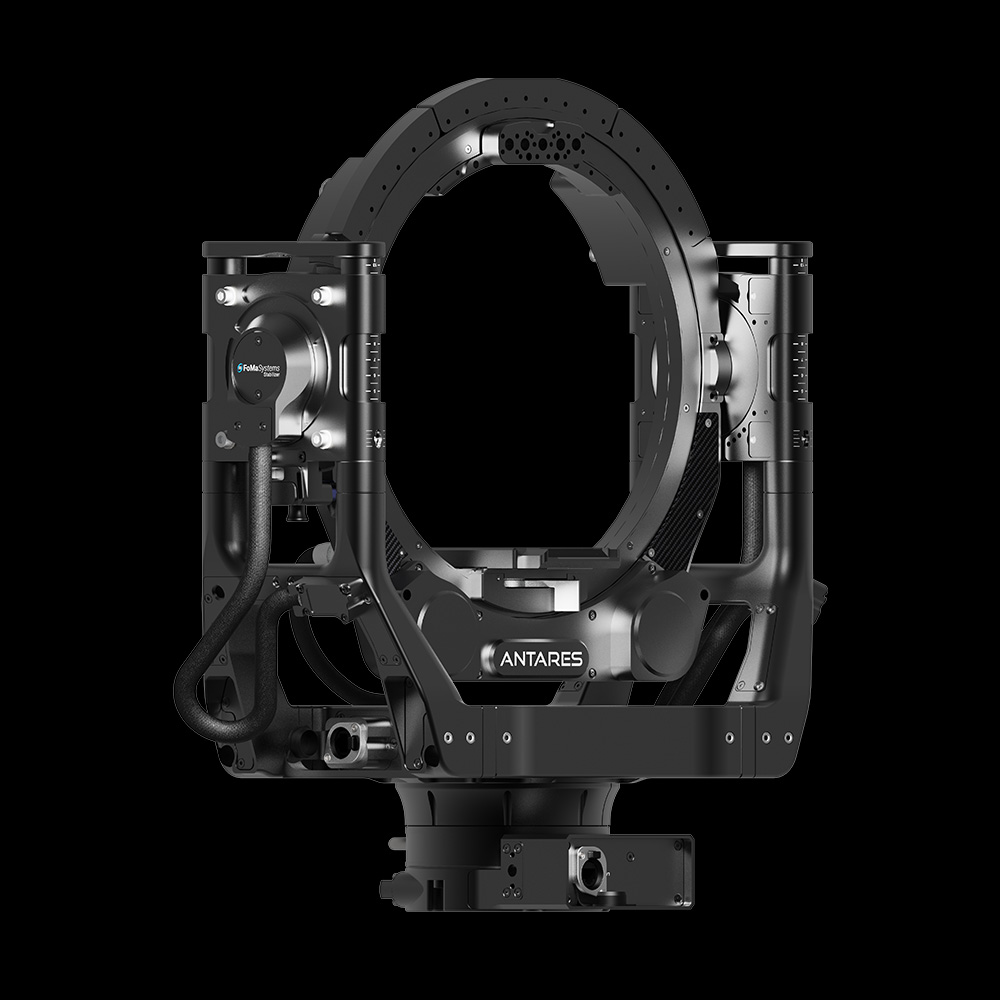 FoMa-Antares-Stabilized-Remote-Head-12-inches-Slip-Ring-SDI-side-view-right FoMa Antares Stabilized Remote Head 12 inches Slip Ring SDI side view right