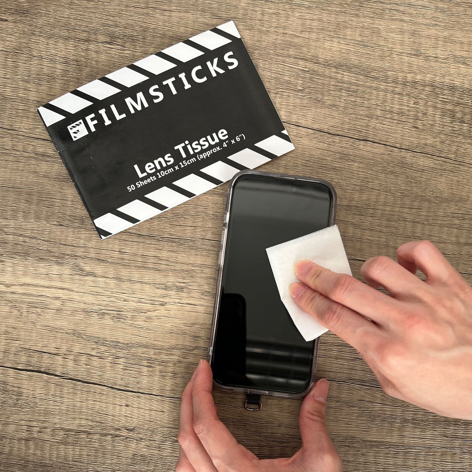 Filmsticks Lens Tissue (10cmx15cm, 50 sheets)
