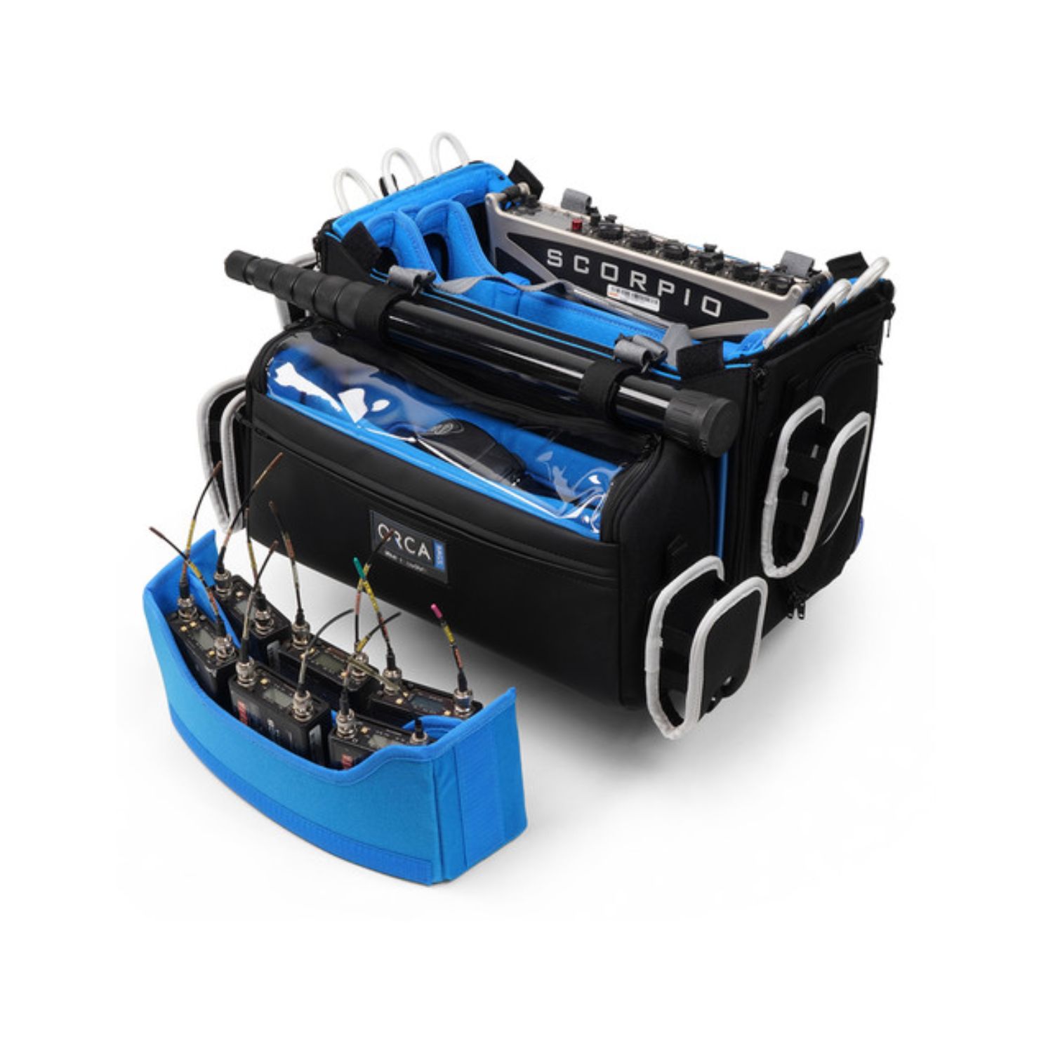 Orca OR 334 Premium Audio Mixer Bag for Sound Devices Scorpio & Zaxcom Deva 24