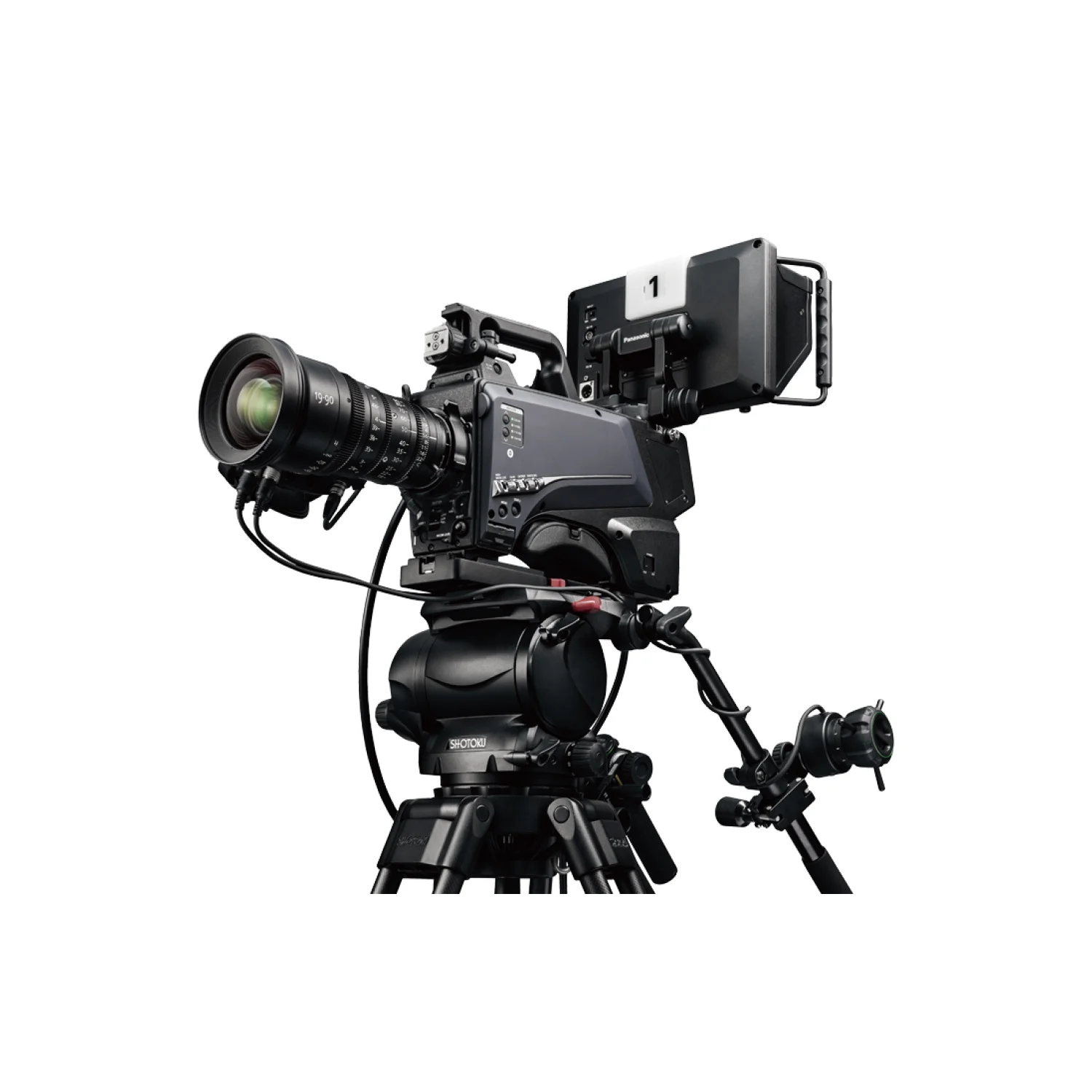 Panasonic AK-PLV100GSJ 4K PL-Mount Super 35 Studio Camera view 4