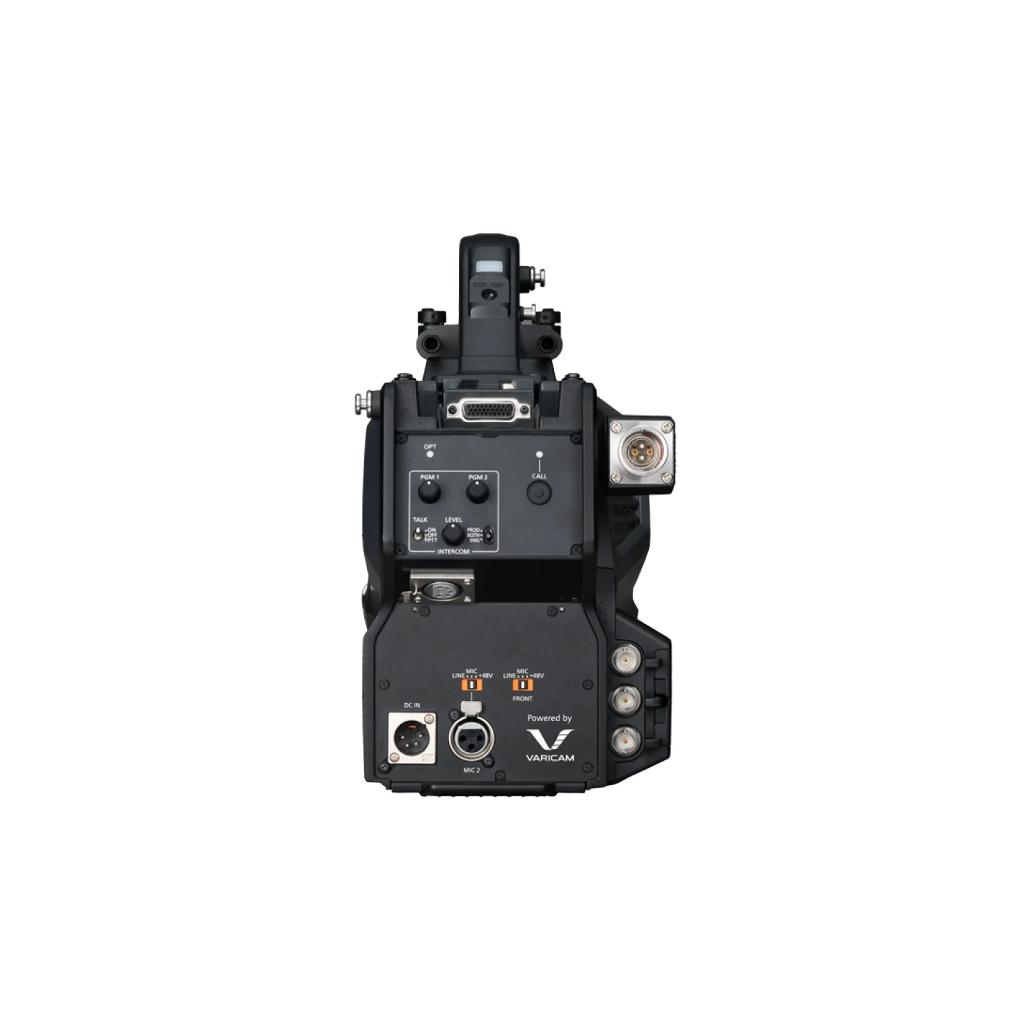 Panasonic AK-PLV100GSJ 4K PL-Mount Super 35 Studio Camera view 3