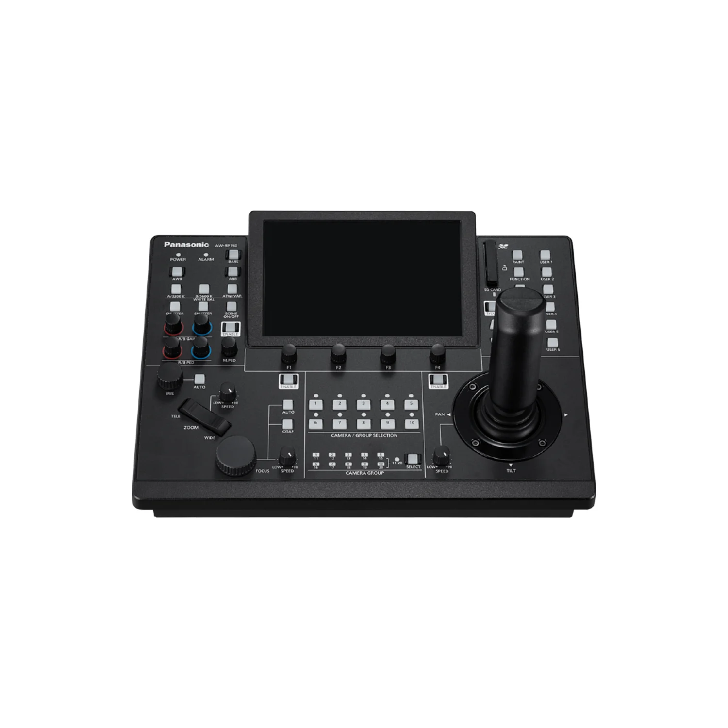 Panasonic AW-RP150GJ Remote Camera Controller with 7-inch Touch Panel view 2