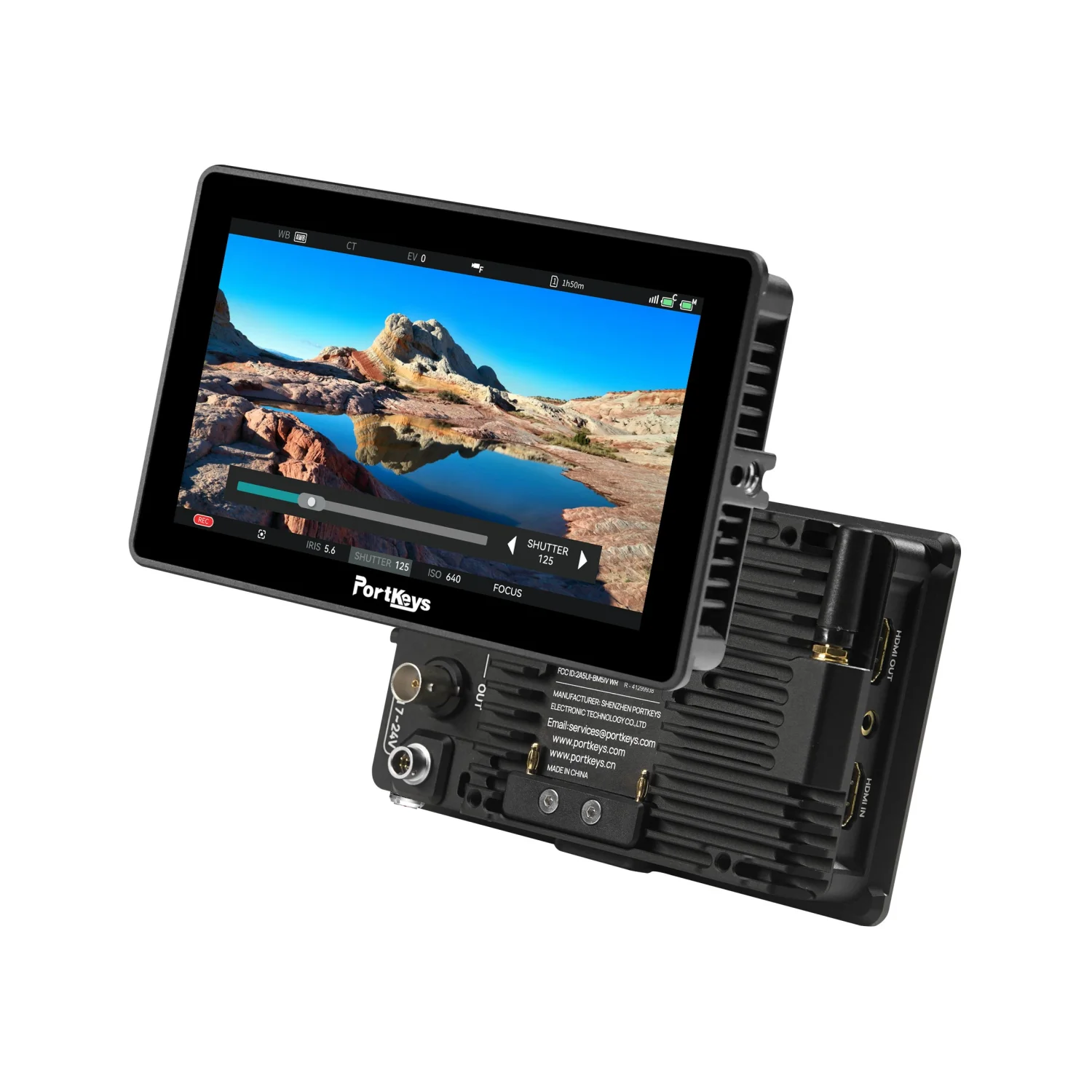 Portkeys BM5IV WR 5.5" 2000-nit SDI/HDMI Field Monitor
