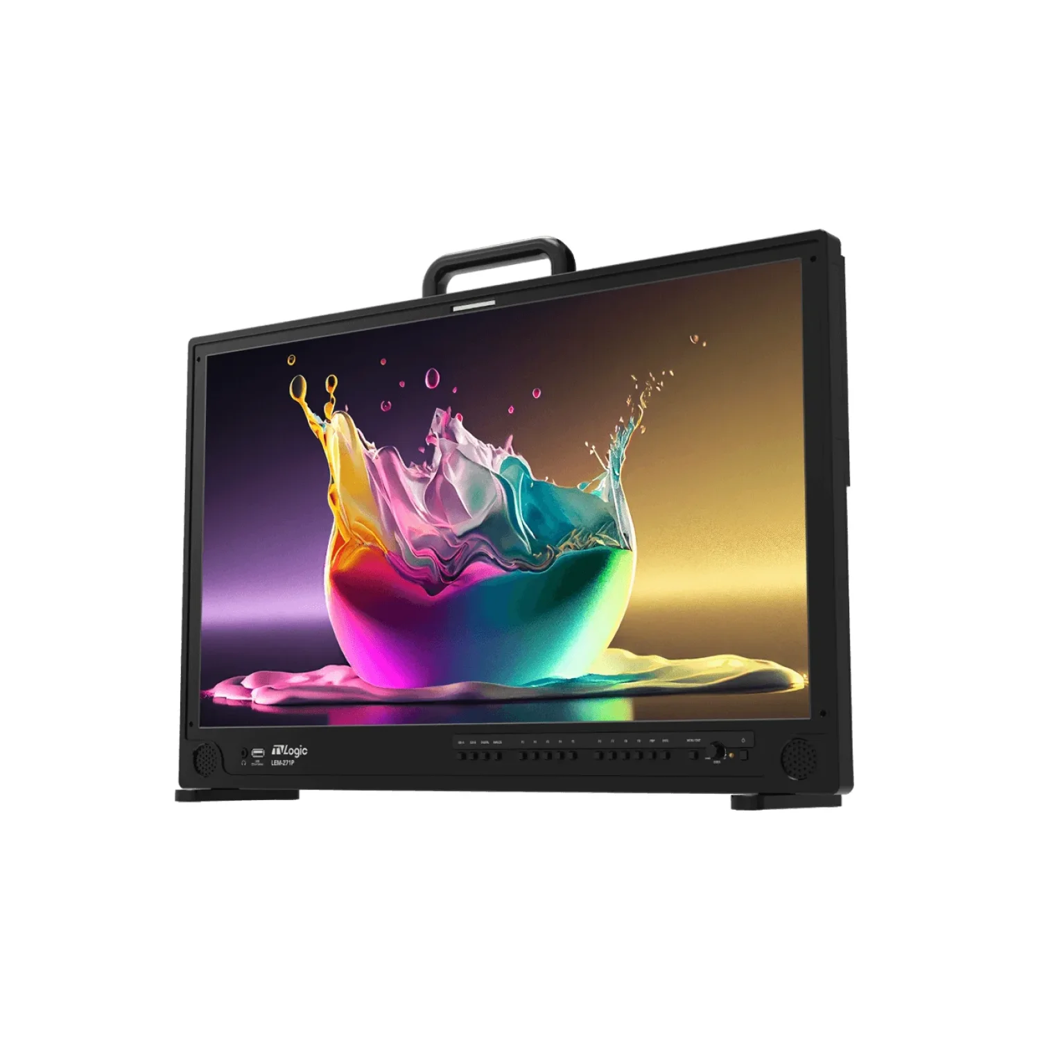 TVLogic LEM-271P 26.5" 4K OLED Reference Monitor view 2 TVLogic LEM-271P 26.5" 4K OLED Reference Monitor view 2